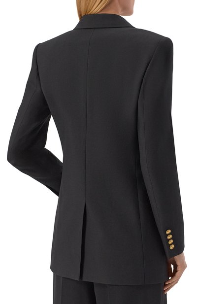 Шерстяной жакет SAINT LAURENT, арт. 823641/Y7B73, фото 4