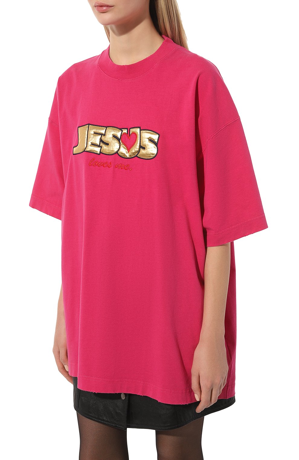 Хлопковая футболка VETEMENTS, арт. UE63TR400P, фото 3