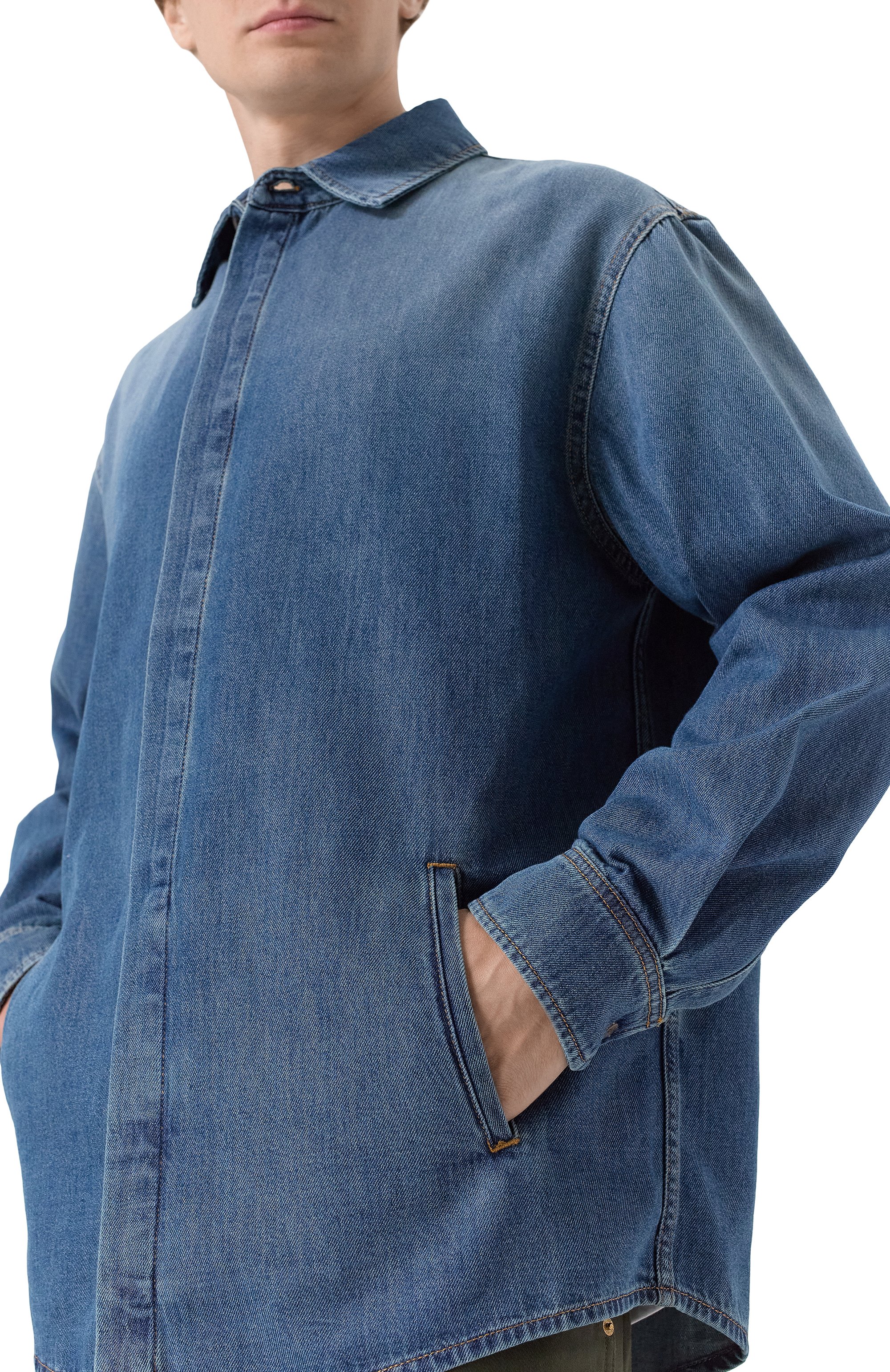 Джинсовая рубашка ethan DARKPARK, арт. MSH11/TBL01, фото 5