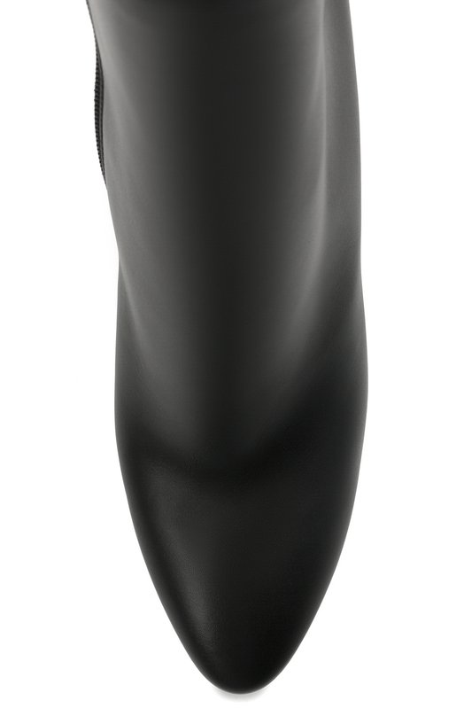 Кожаные сапоги 68 Saint Laurent Чёрный, фото 6