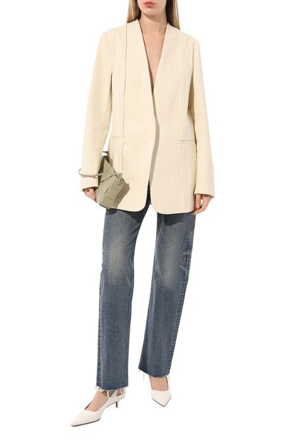 Джинсы CELINE синего цвета по цене 95600 руб., арт. 2N799365M, фото 2 Джинсы CELINE, арт. 2N799365M, фото 2