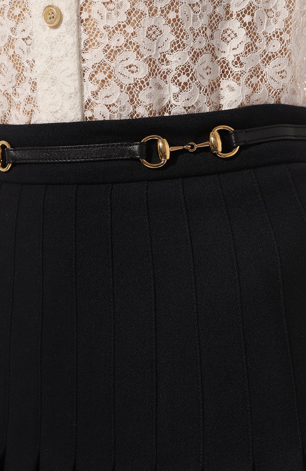 Шерстяная юбка GUCCI, арт. 560441 Z8AC1, фото 5