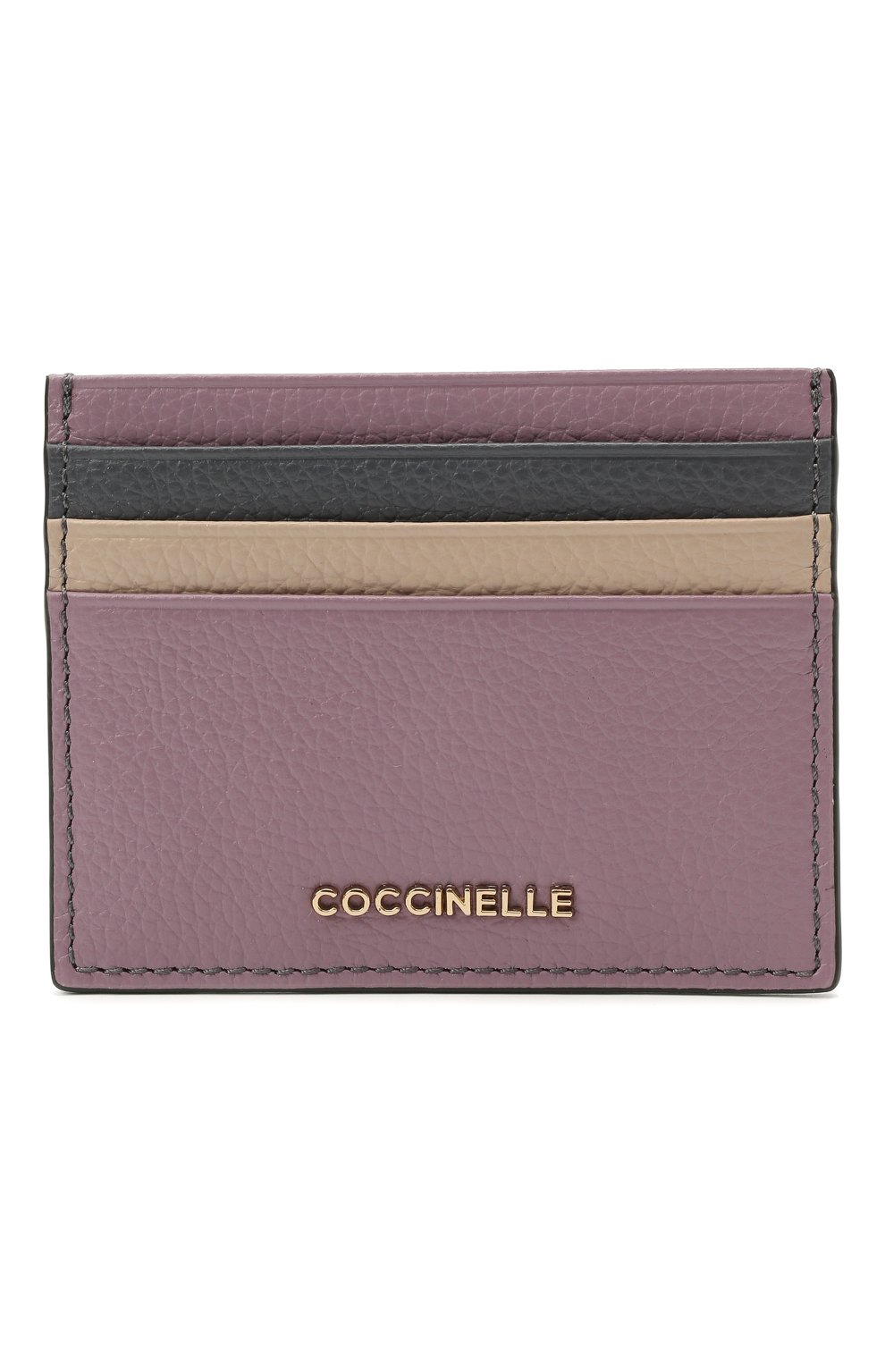 Кожаный футляр для кредитных карт COCCINELLE разноцветного цвета по цене 6050 руб., арт. E2 H10 12 95 01, фото 1 Кожаный футляр для кредитных карт COCCINELLE, арт. E2 H10 12 95 01, фото 1