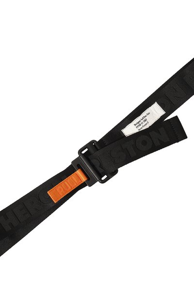 Текстильный ремень HERON PRESTON черного цвета по цене 23500 руб., арт. HMRB005C99FAB001, фото 5 Текстильный ремень HERON PRESTON, арт. HMRB005C99FAB001, фото 5