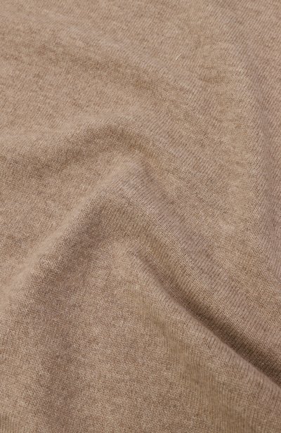Кашемировая косынка BRUNELLO CUCINELLI темно-бежевого цвета по цене 64700 руб., арт. M12201879, фото 3 Кашемировая косынка BRUNELLO CUCINELLI, арт. M12201879, фото 3