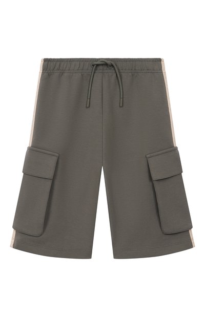 Хлопковые шорты-карго EMPORIO ARMANI, арт. EB000234/AF13573