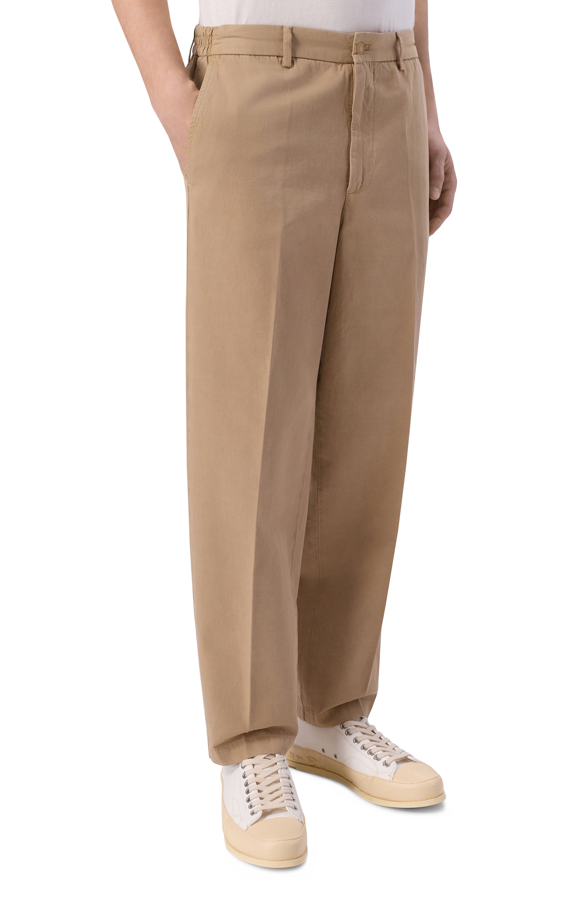 Брюки из хлопка и льна PREMIATA, арт. PA1058, фото 3