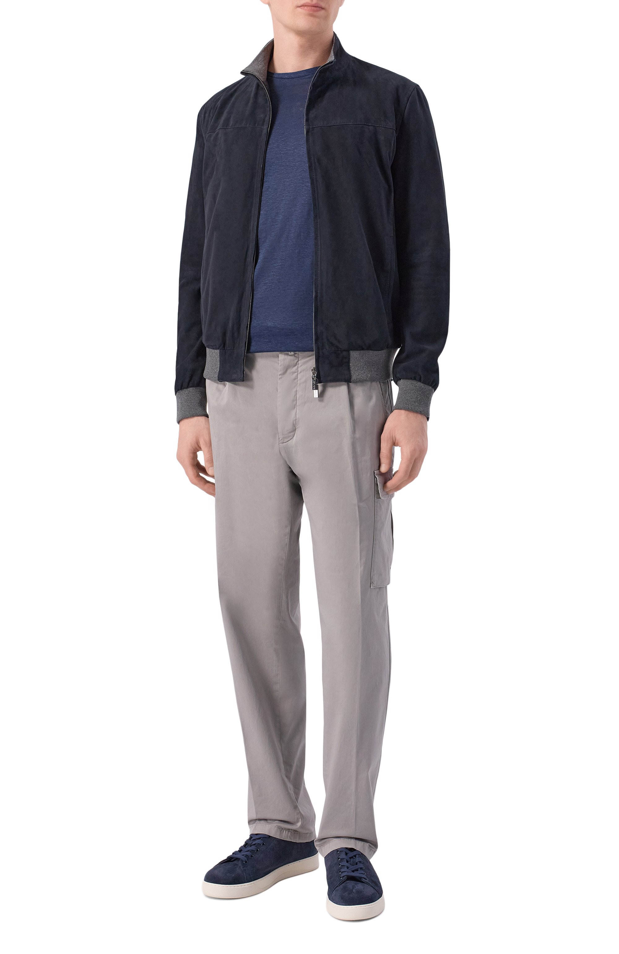 Льняная футболка ZILLI, арт. TSR03RM0900V00000, фото 2