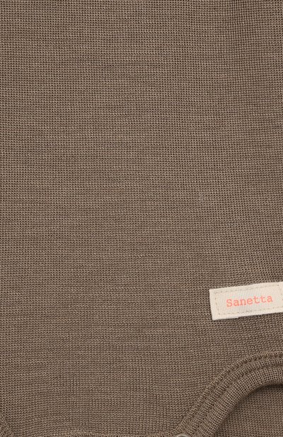 Боди из шерсти и шелка SANETTA, арт. 324365, фото 3