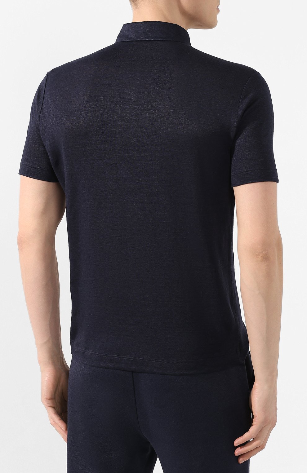 Льняное поло LORO PIANA, арт. FAI1314, фото 4