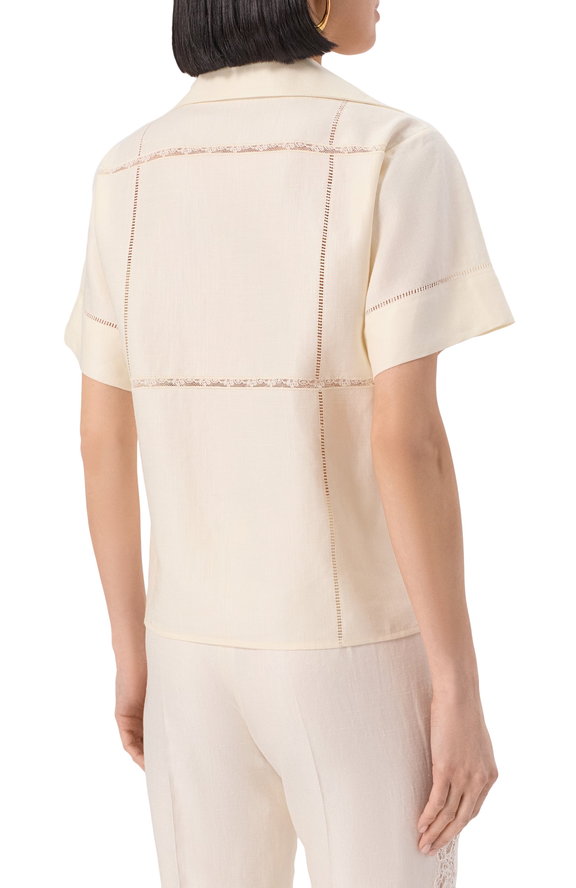 Рубашка изо льна и шелка MVST, арт. 25E/X2P/0/G041/5546, фото 4