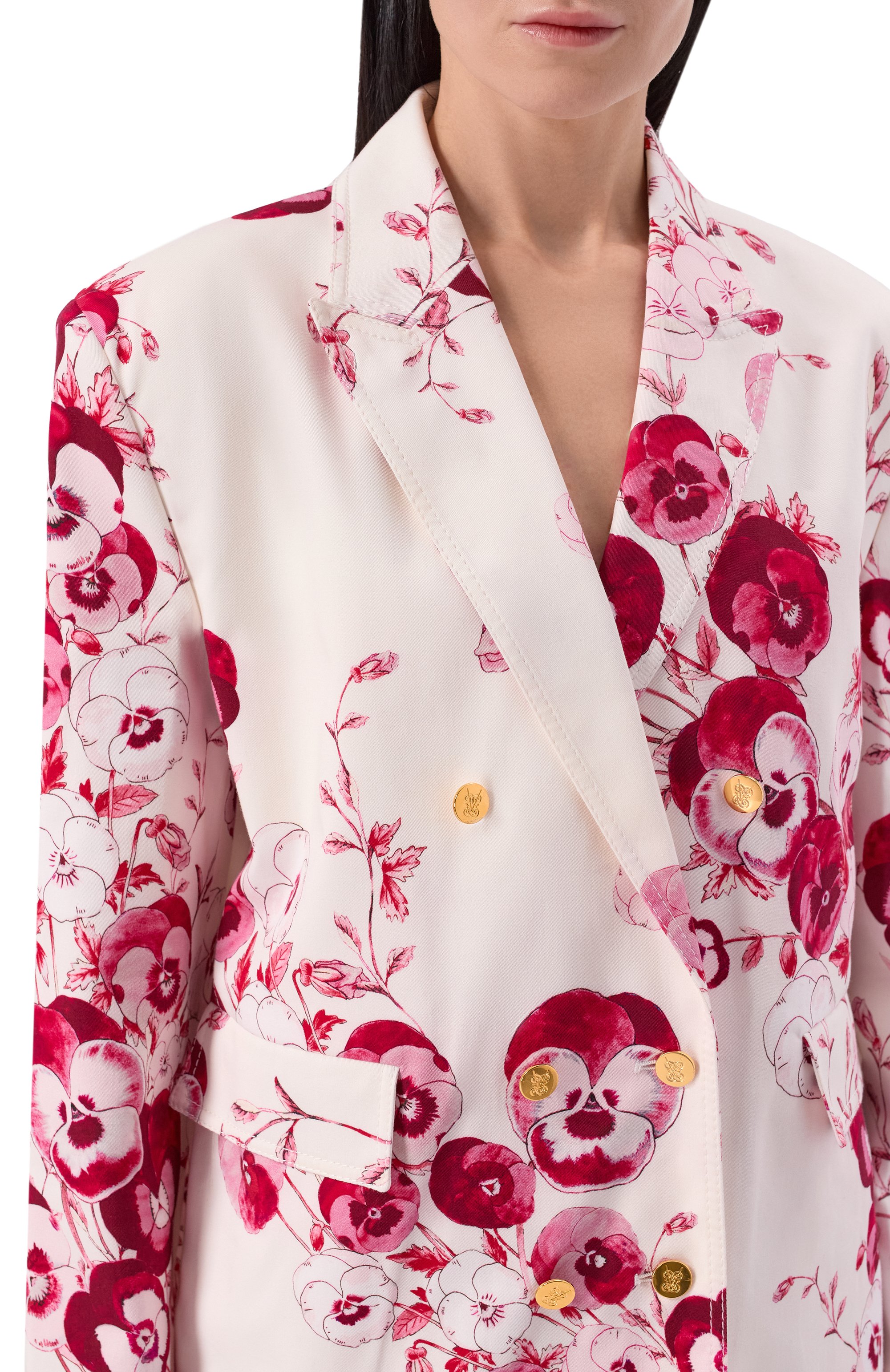 Хлопковый жакет GIAMBATTISTA VALLI, арт. 26SSPVCA6106/34PRI, фото 5