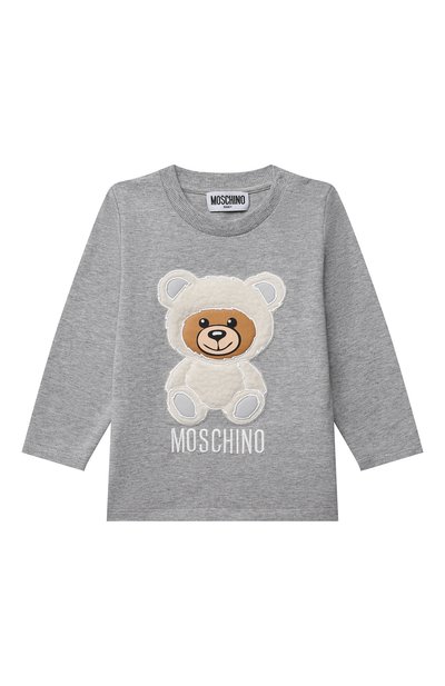 Хлопковый лонгслив MOSCHINO, арт. MM0005/LBA01, фото 1