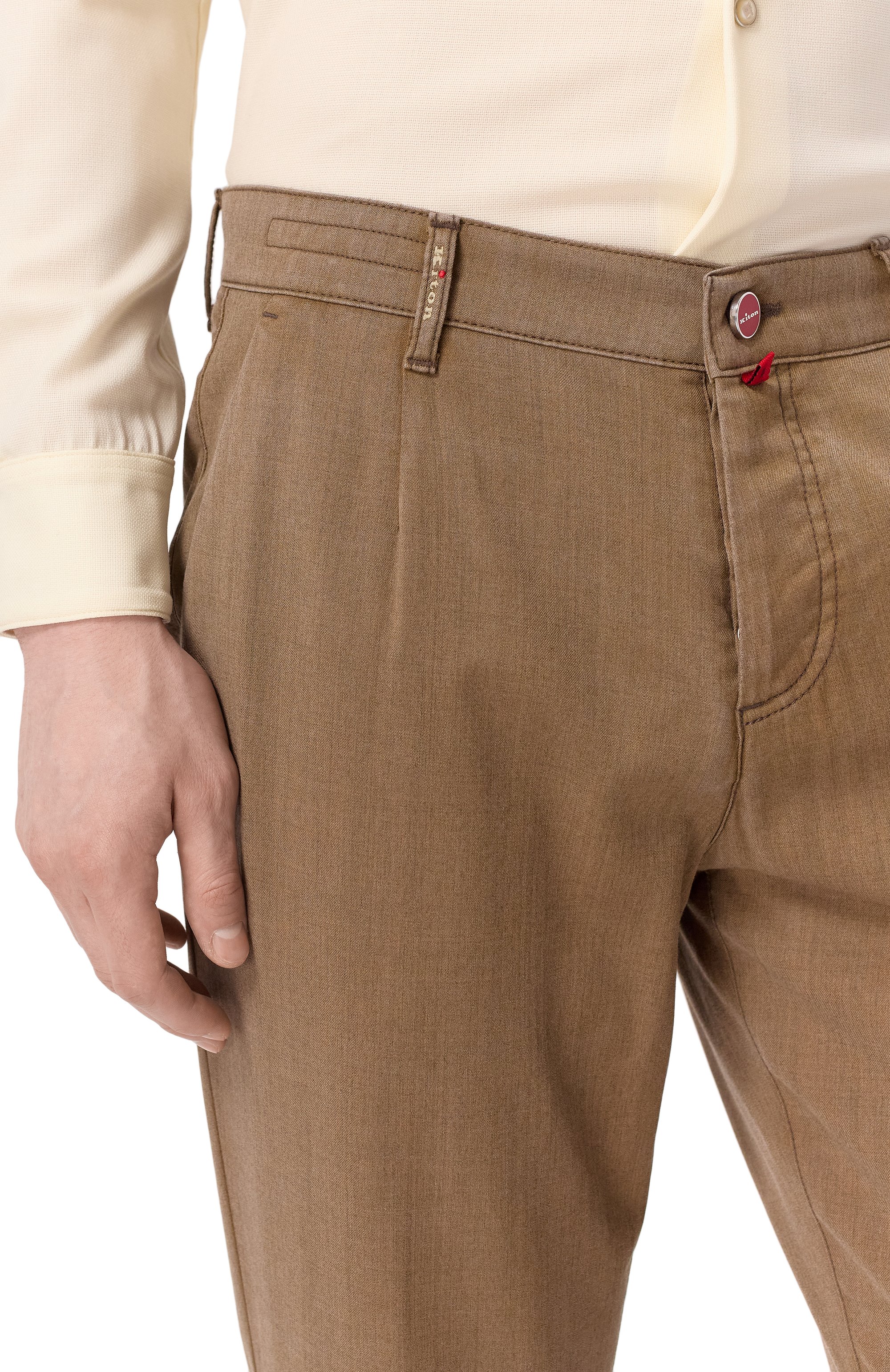 Шерстяные брюки KITON, арт. UPR001RK0613F08, фото 5