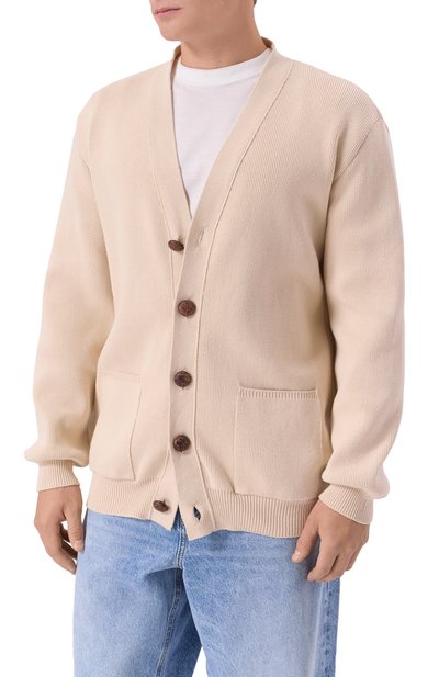 Хлопковый кардиган GOLDEN GOOSE DELUXE BRAND, арт. GMP00946.P001972, фото 4