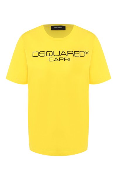 Женская хлопковая футболка DSQUARED2, арт. S75GD0098/S22844