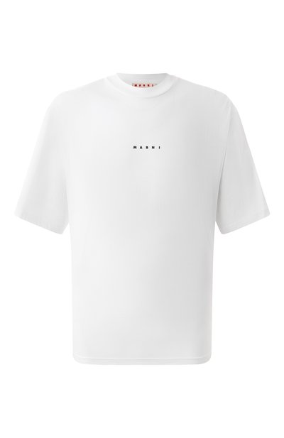 Мужская хлопковая футболка MARNI, арт. HUMU0223P1/USCS87