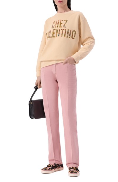 Хлопковый свитшот VALENTINO, арт. 8B3MF25F/A4T, фото 2