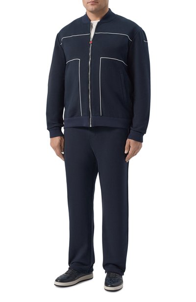Мужской хлопковый спортивный костюм KITON, арт. UMJ0031
