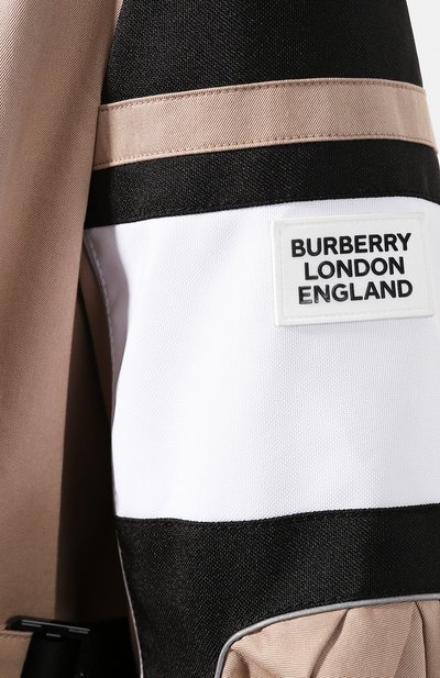 Хлопковый тренч BURBERRY, арт. 4564298, фото 5
