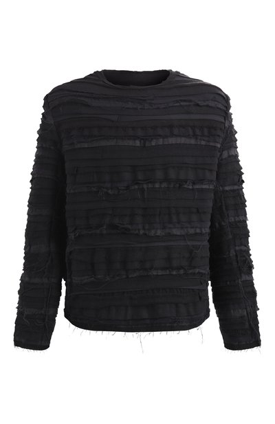 Мужской комбинированный джемпер 139DEC, арт. SW549-BK