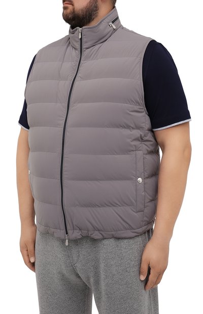 Пуховый жилет BRUNELLO CUCINELLI, арт. ML4911714W, фото 3