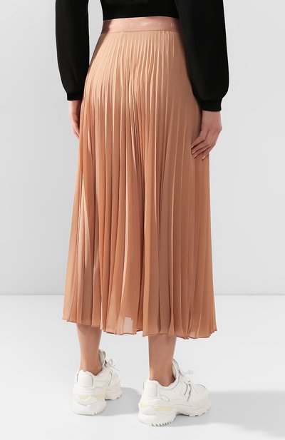 Юбка reebok x victoria beckham REEBOK коричневого цвета по цене 10950 руб., арт. FM3575, фото 4 Юбка reebok x victoria beckham REEBOK, арт. FM3575, фото 4