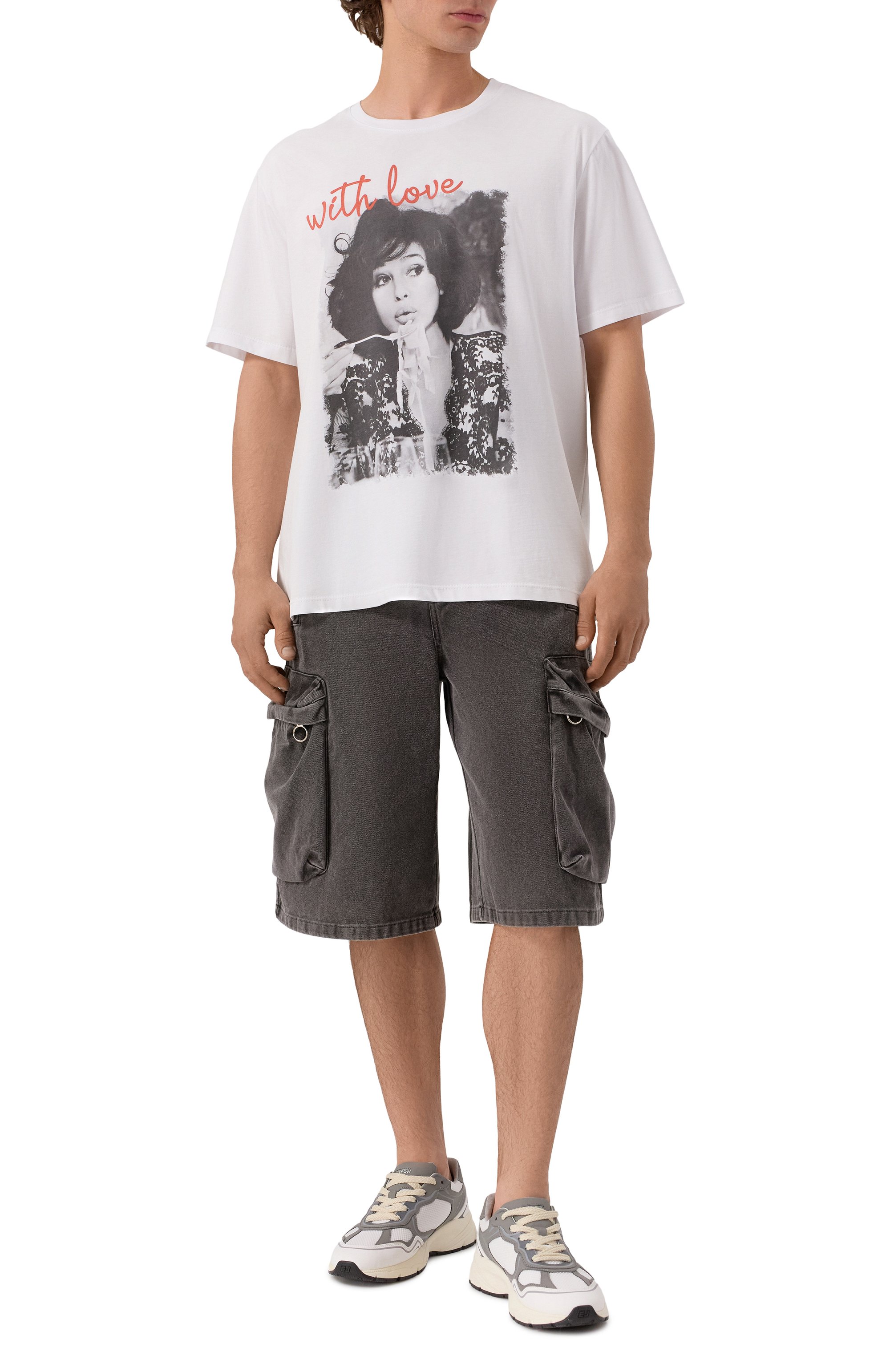 Хлопковая футболка BISIBIGLIO, арт. BELLUCCI WITH L0VE, фото 2