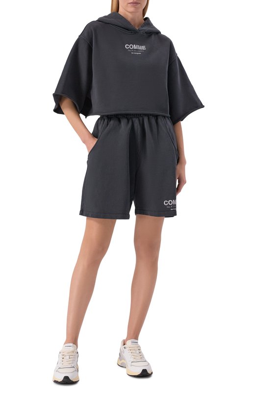 Хлопковые шорты Comme des Fuckdown CFABW01585 Чёрный  CFABW01585 Фото 2