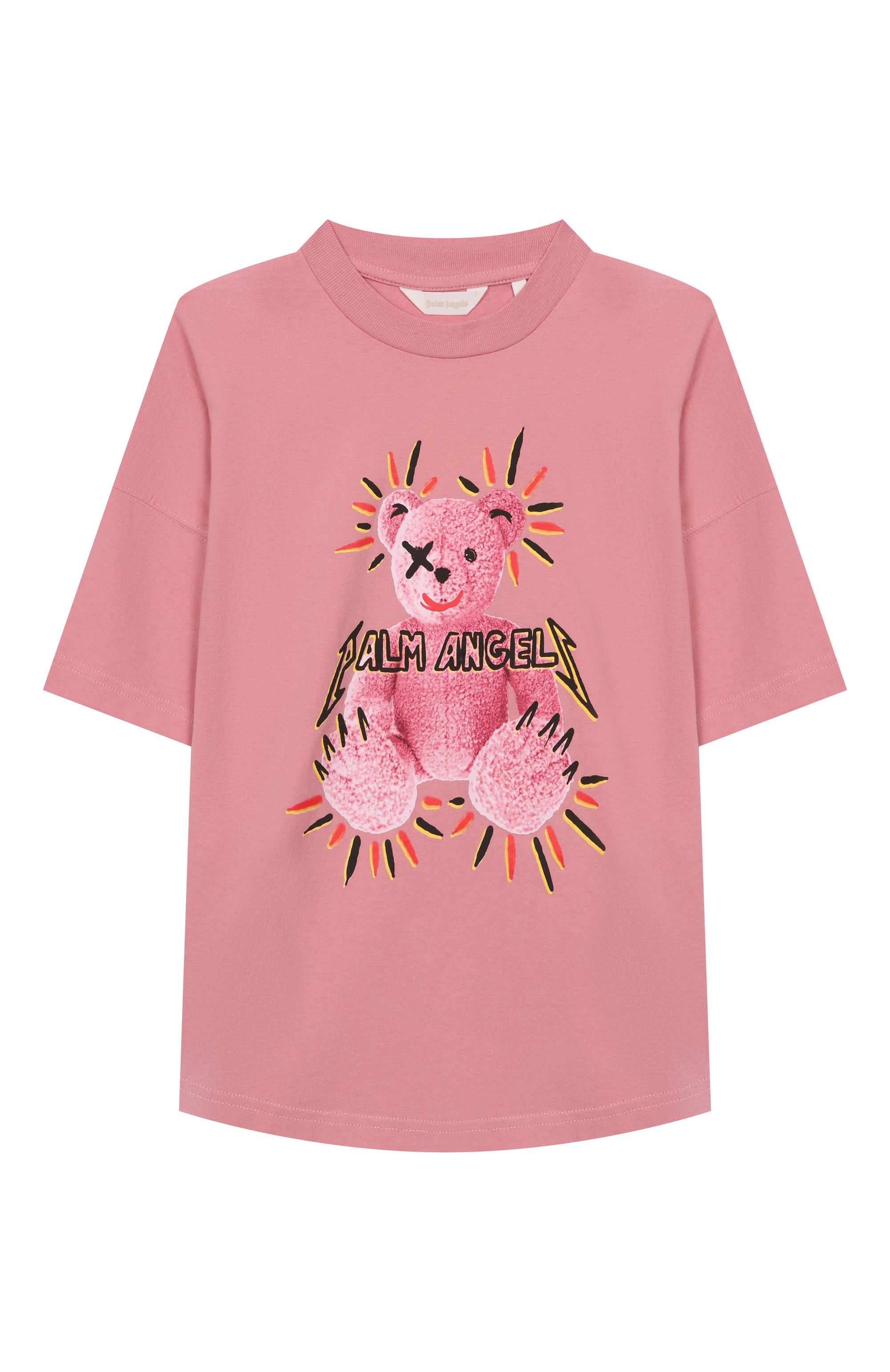 Хлопковая футболка PALM ANGELS, арт. PGAA001F25JER002, фото 1