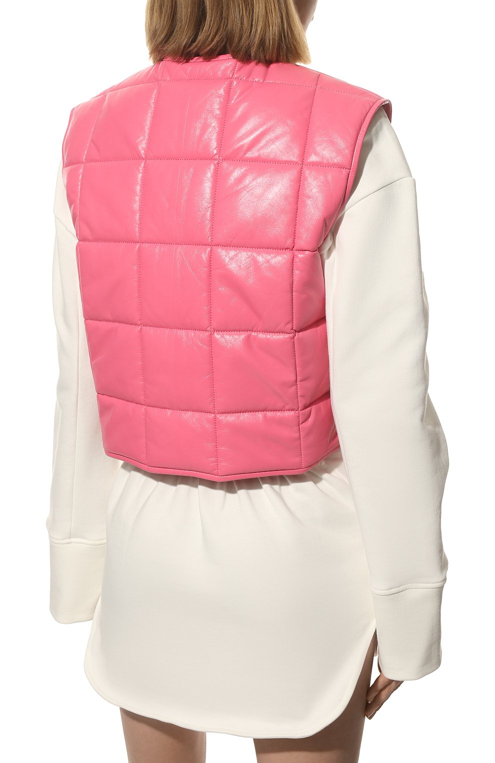 Кожаный жилет BOTTEGA VENETA, арт. 686421/VKLC0, фото 4