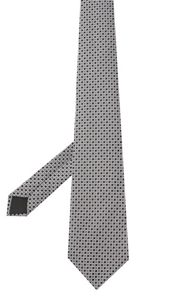 Шелковый галстук LANVIN серого цвета по цене 12600 руб., арт. 3178/TIE, фото 2 Шелковый галстук LANVIN, арт. 3178/TIE, фото 2
