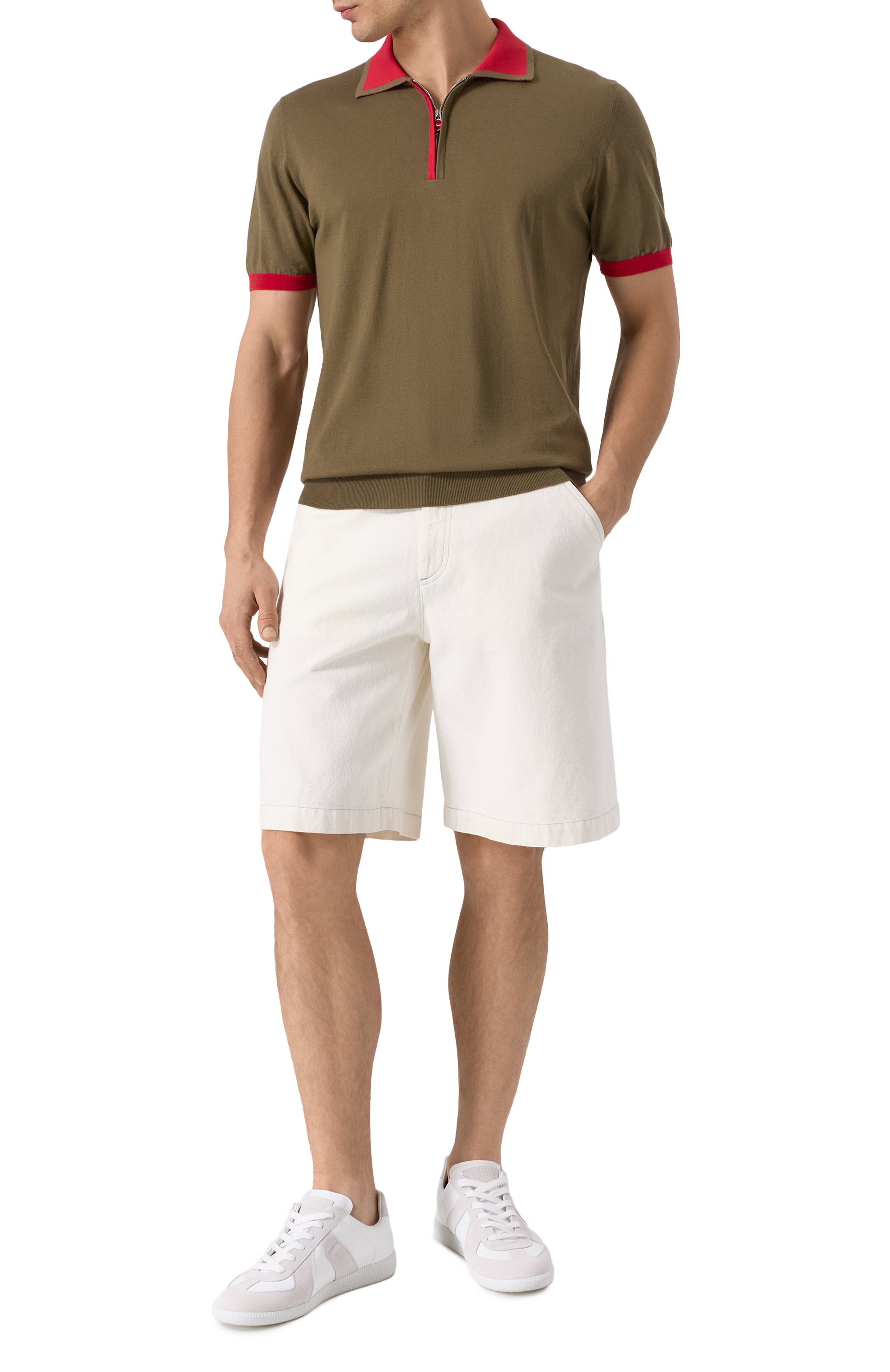 Хлопковое поло KITON, арт. UMK0571V106A, фото 2