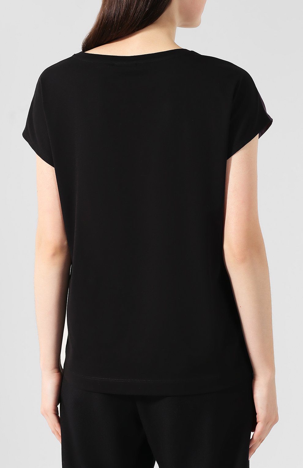 Топ из смеси хлопка и шелка DRIES VAN NOTEN, арт. 192-31183-8612, фото 4