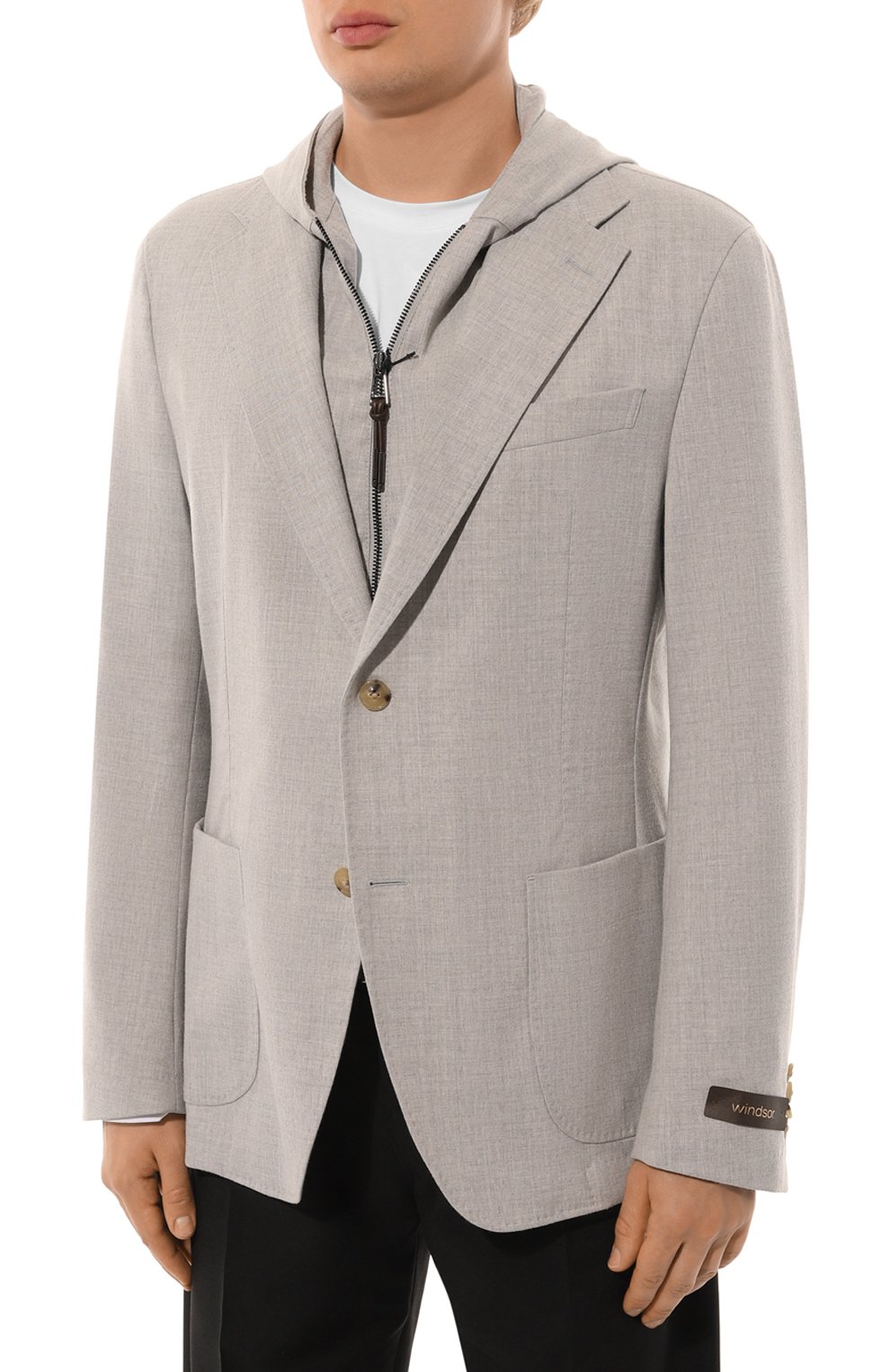 Пиджак из шерсти и вискозы WINDSOR, арт. 13 GIL0, фото 5