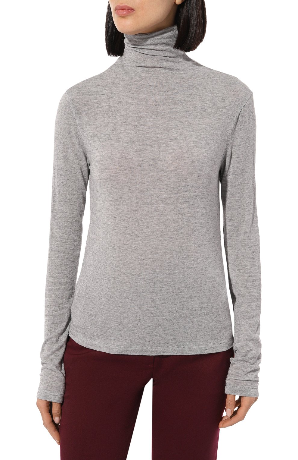 Водолазка из вискозы �и шерсти LE17SEPTEMBRE, арт. LS2479TS003EGR, фото 3