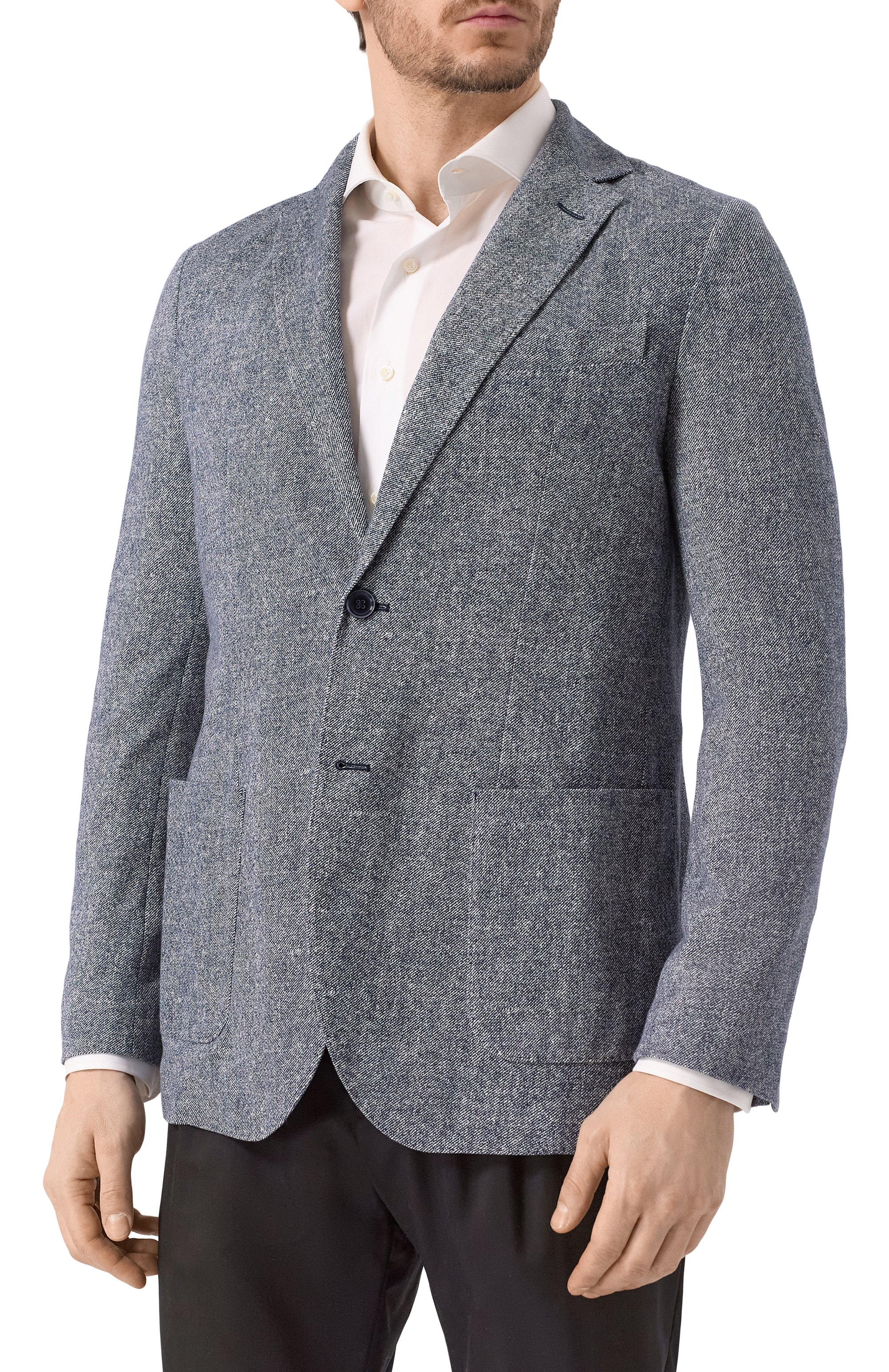 Хлопковый пиджак CIRCOLO 1901, арт. CN4810, фото 4