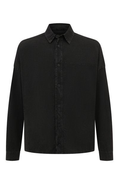 Мужская рубашка из хлопка и льна TRANSIT, арт. CFUTRYU301S