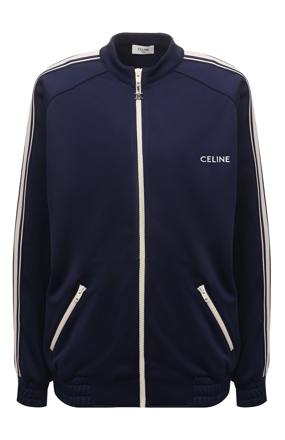 Кардиган CELINE синего цвета по цене 112000 руб., арт. 2Y5671210, фото 1 Кардиган CELINE, арт. 2Y5671210, фото 1