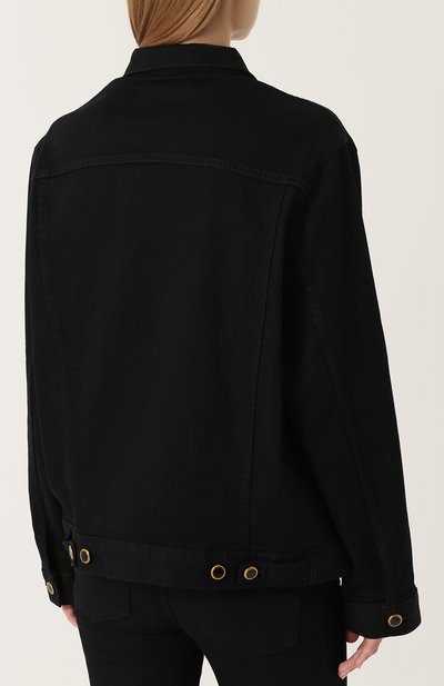 Джинсовая куртка прямого кроя KHAITE, арт. 1005-002/W900, фото 4