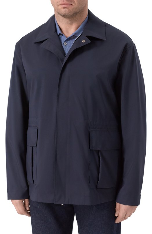 Плащ Cortigiani 4AG611 Синий  4AG611 Фото 3