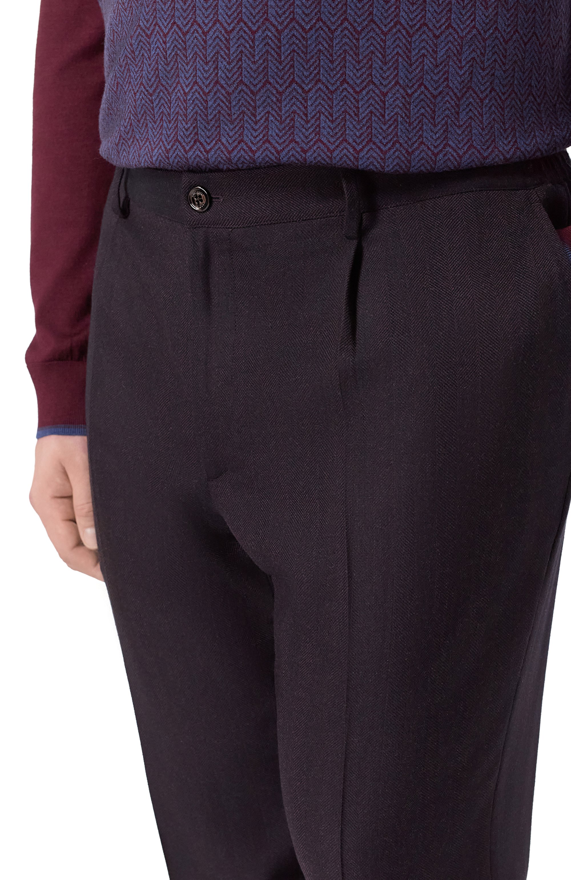 Брюки из шерсти и кашемира STEFANO RICCI, арт. M1T5300013/WC001T, фото 5