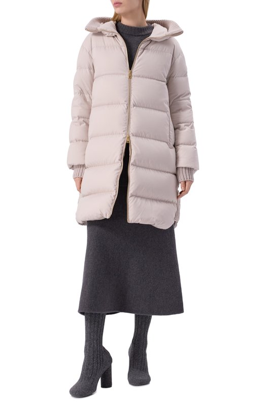 Пуховик Blamont Moncler 1C000-27-597WF Кремовый  1C000-27-597WF Фото 2