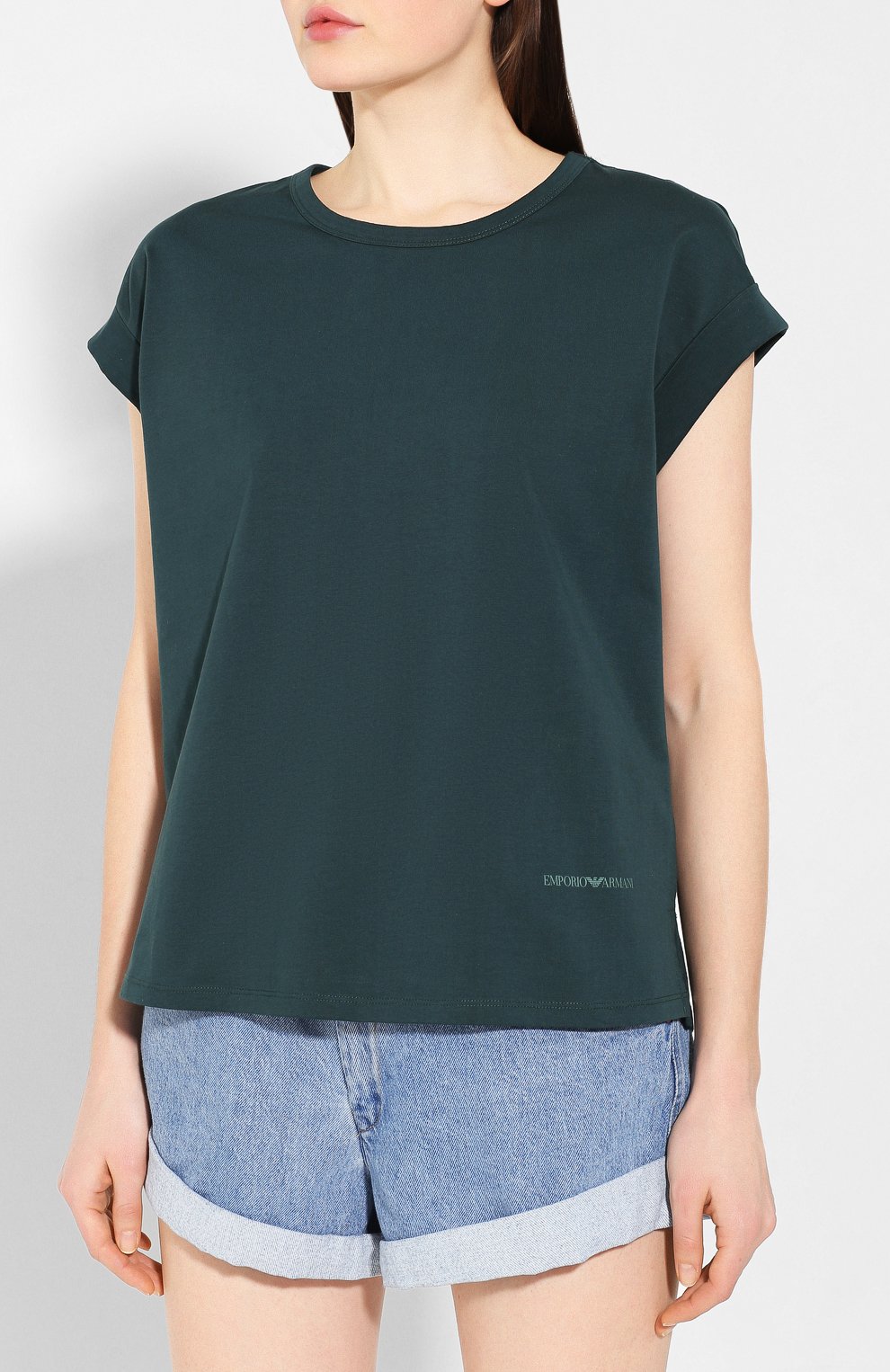 Хлопковая футболка EMPORIO ARMANI, арт. 6G2T7L/2J16Z, фото 3