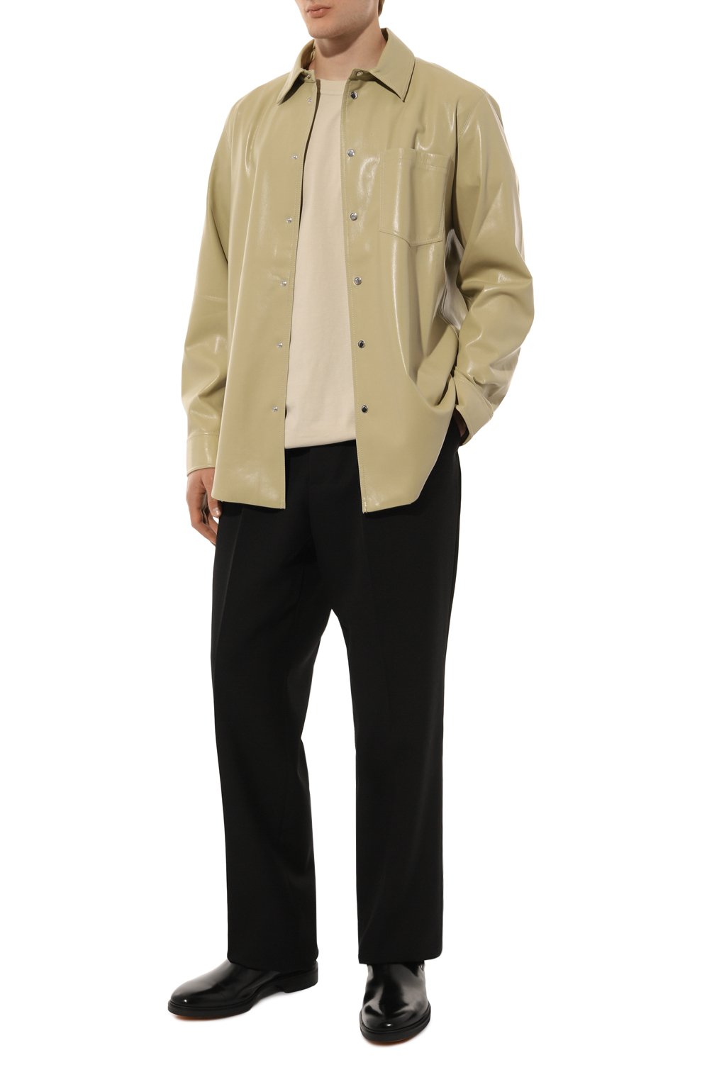 Рубашка из экокожи NANUSHKA, арт. NM24PFSH02062, фото 2