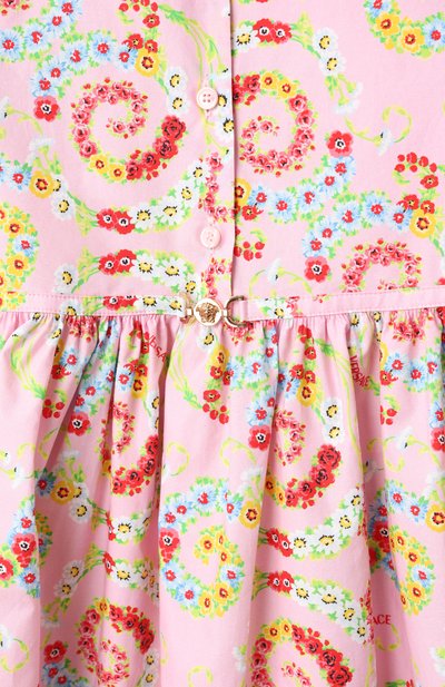 Хлопковое платье VERSACE, арт. 1018142/1A13110, фото 3