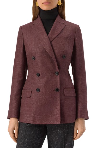 Жакет из шерсти и шелка KITON, арт. D46523K0918E02, фото 3