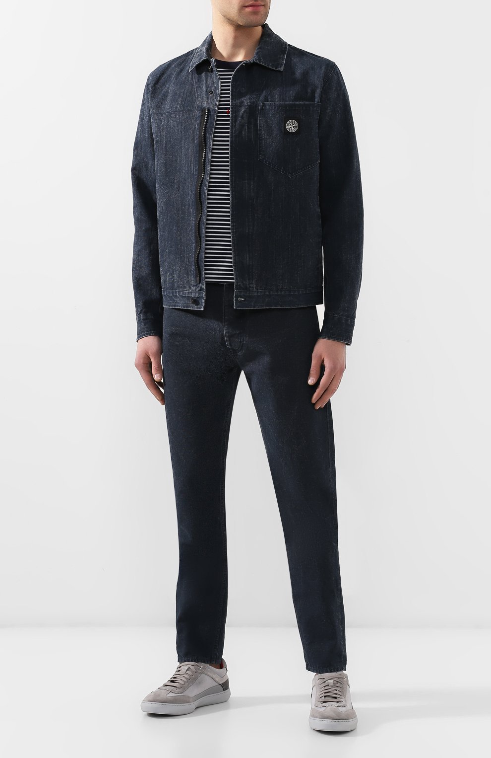 Джинсовая куртка STONE ISLAND, арт. 7015440J1, фото 2