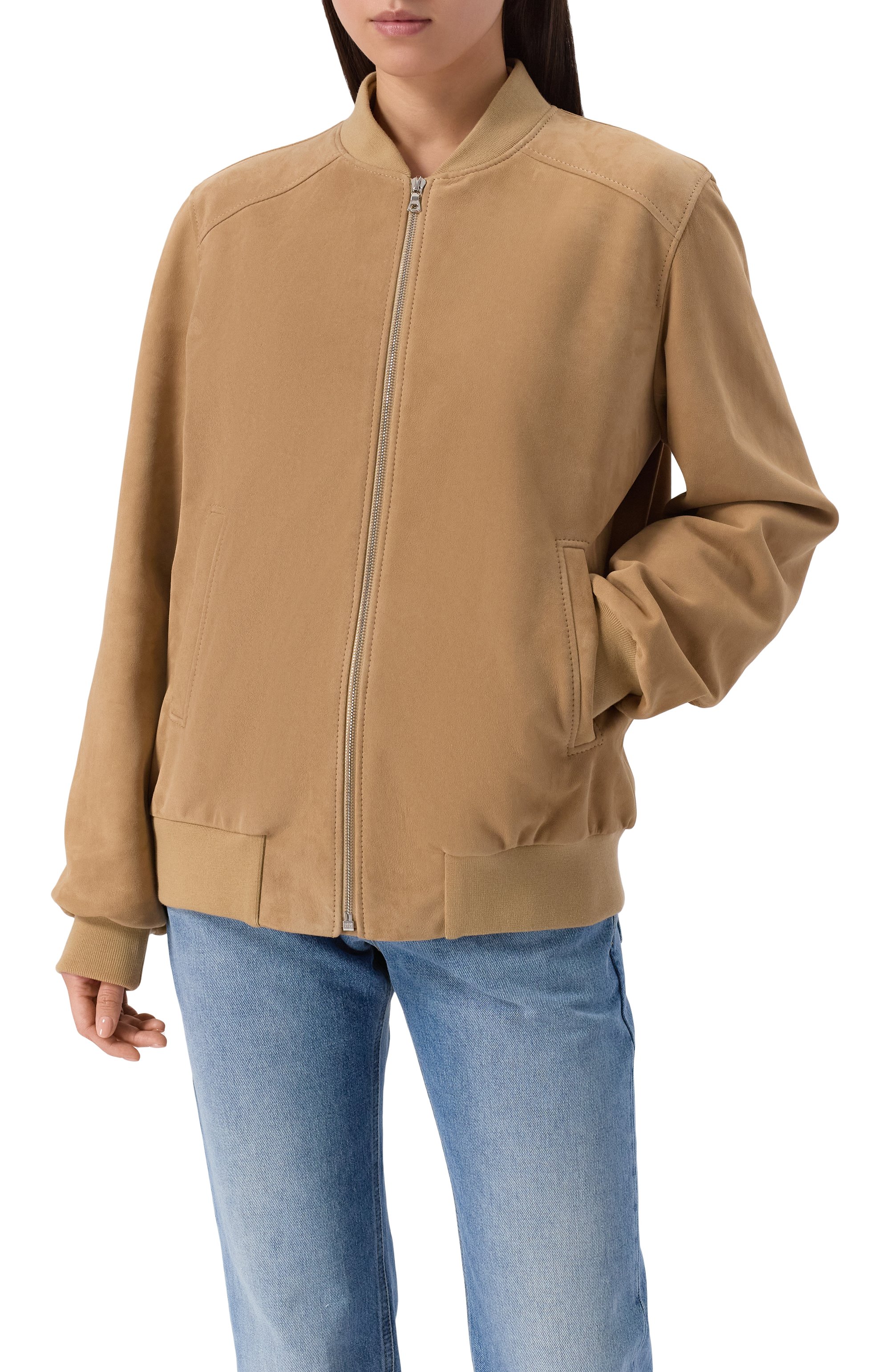 Замшевый бомбер MASLOV, арт. SMB01, фото 3