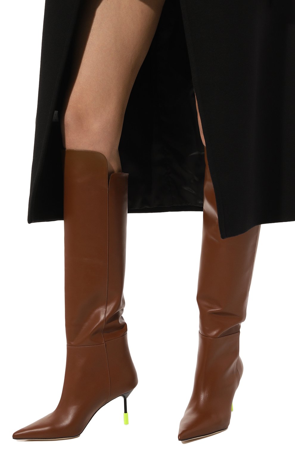 Кожаные сапоги MSGM, арт. 3441MDS222 683, фото 3